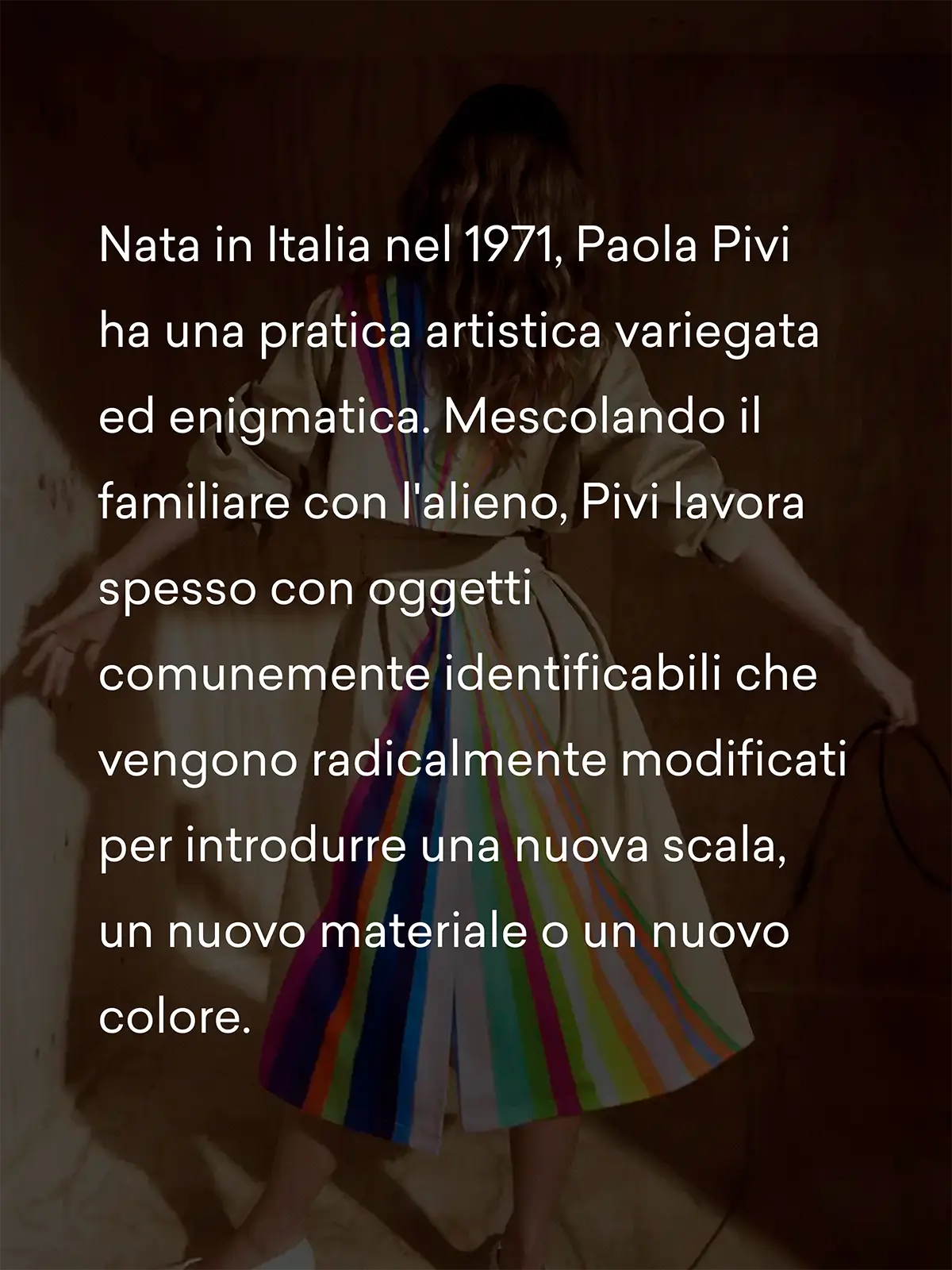 Paola Pivi - bio preview